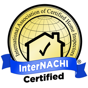 A logo for the international association of certified home inspectors