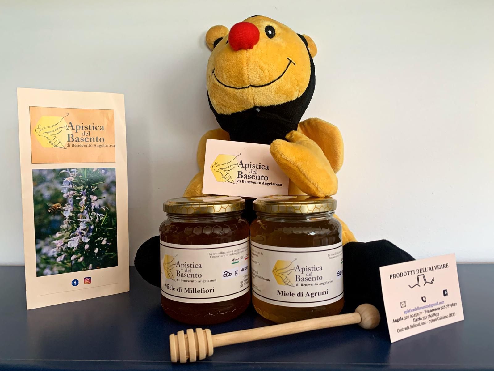 Una fila di alveari in un campo circondato da alberi.