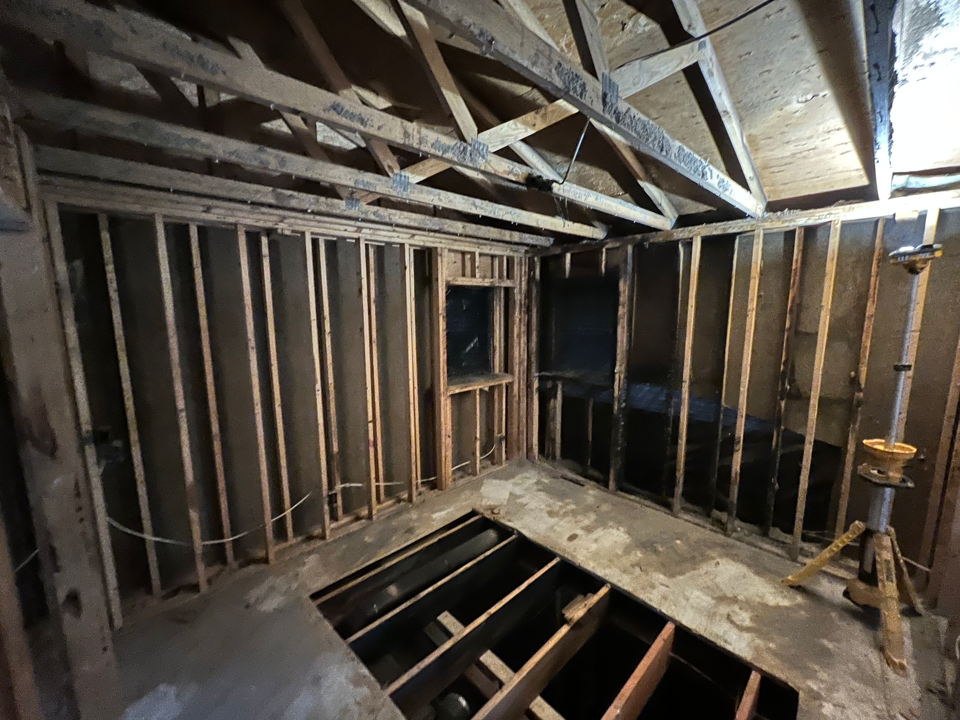 Fire Restoration Before