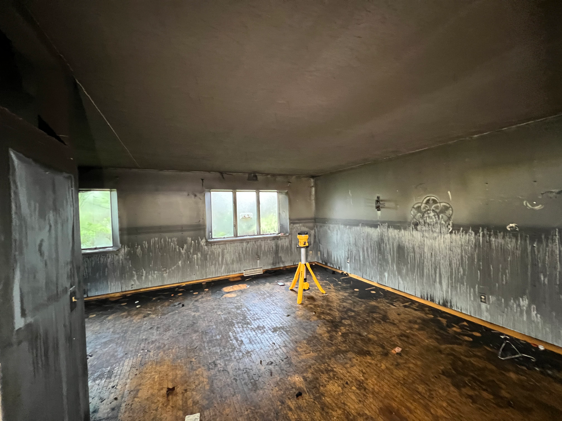 Fire  Restoration Living Foom