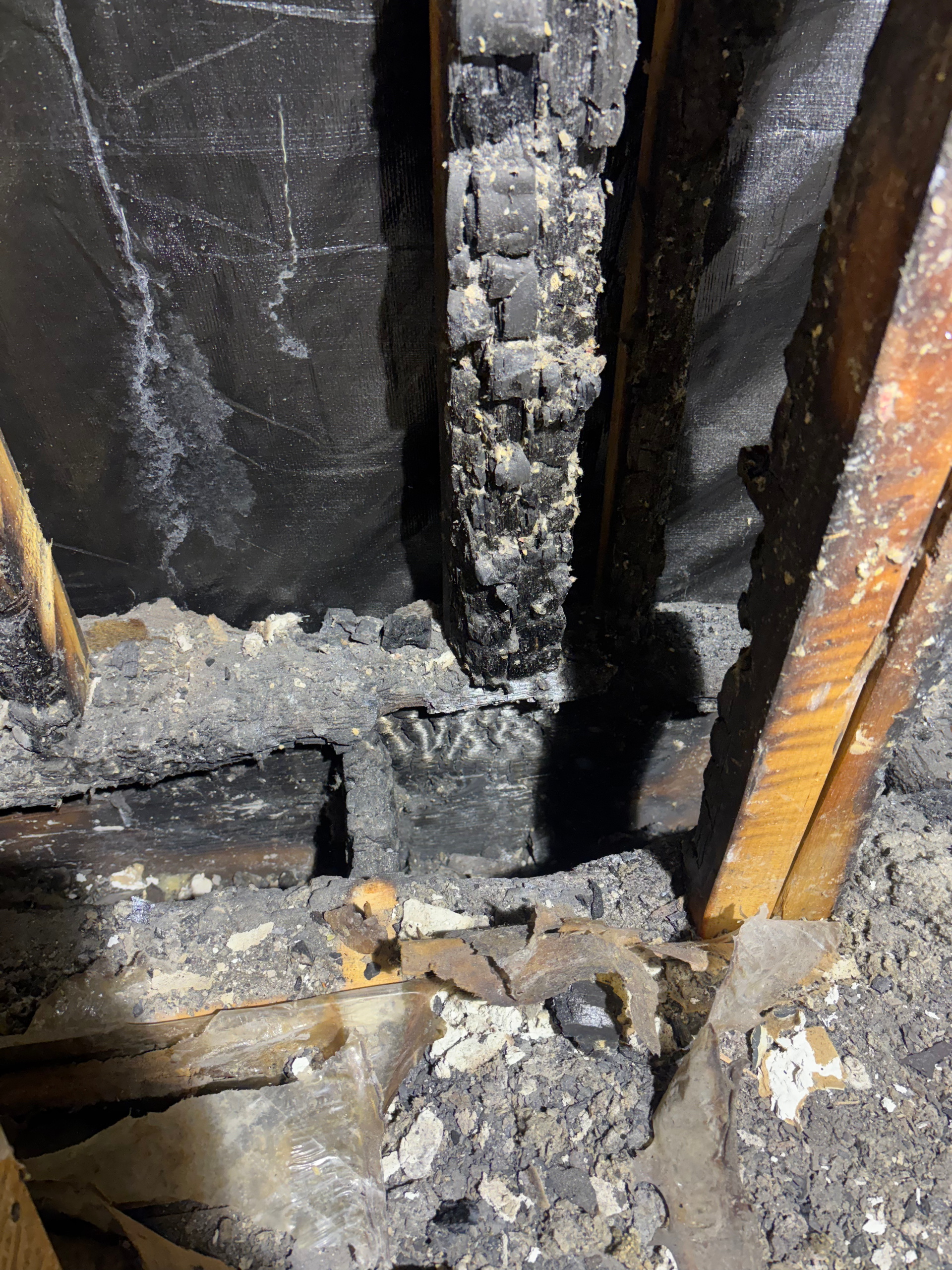 Fire Restoration Window Framing