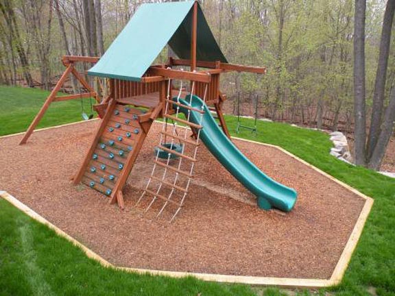 Custom Wood Playground for Kids — Hanover Nursery in Hanover Township, PA