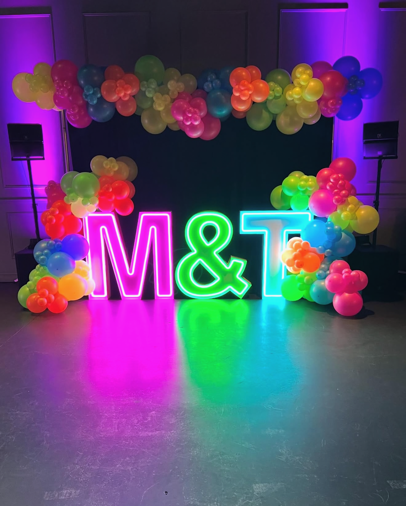 Neon letters 