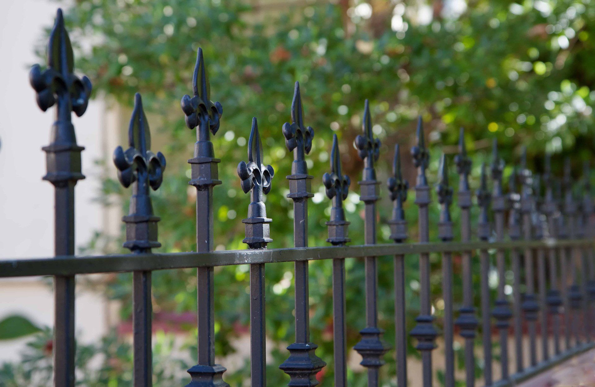 Joliet wrought iron fence