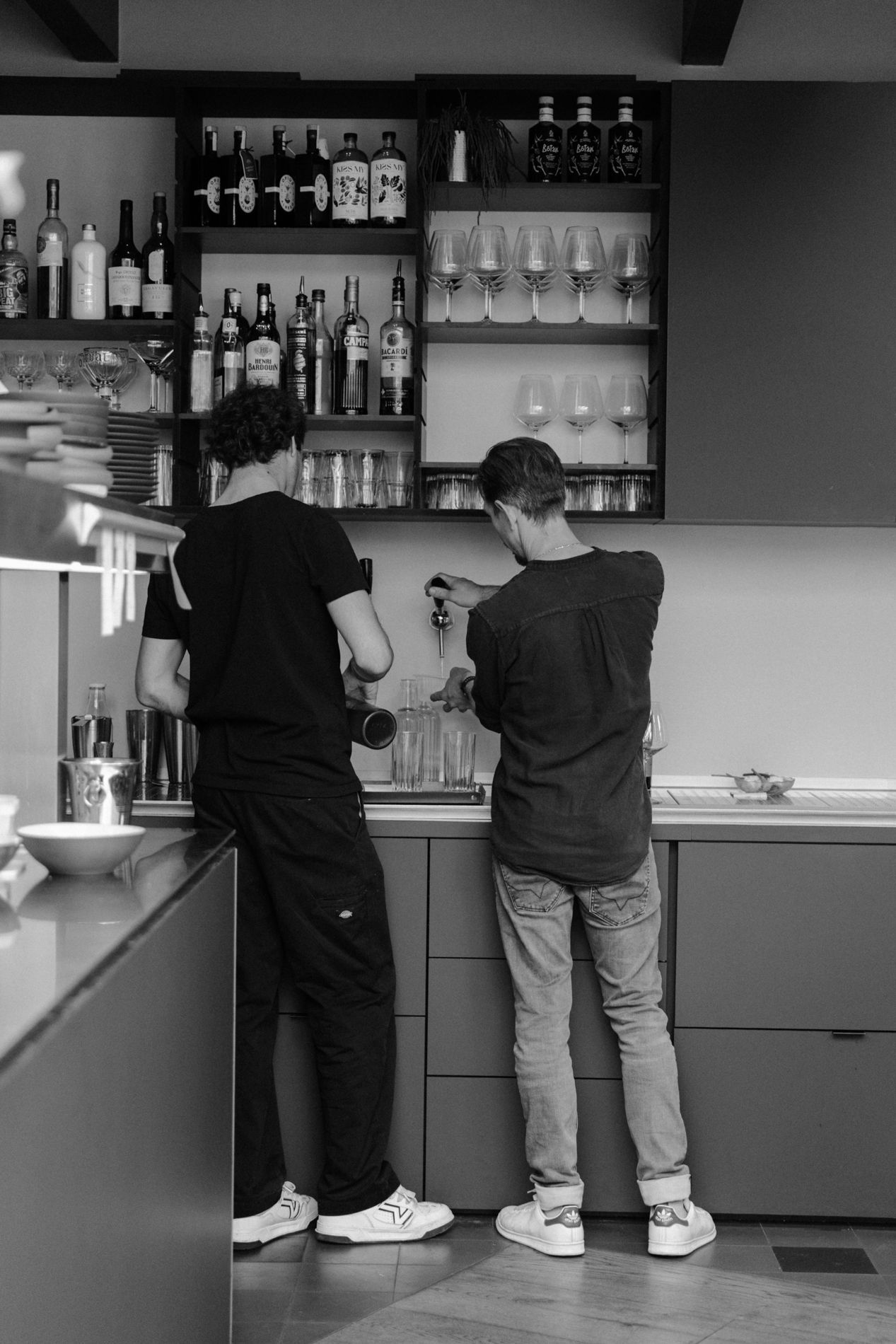 Cocktail die geserveerd wordt in Vonk Gastrobar te Kachtem