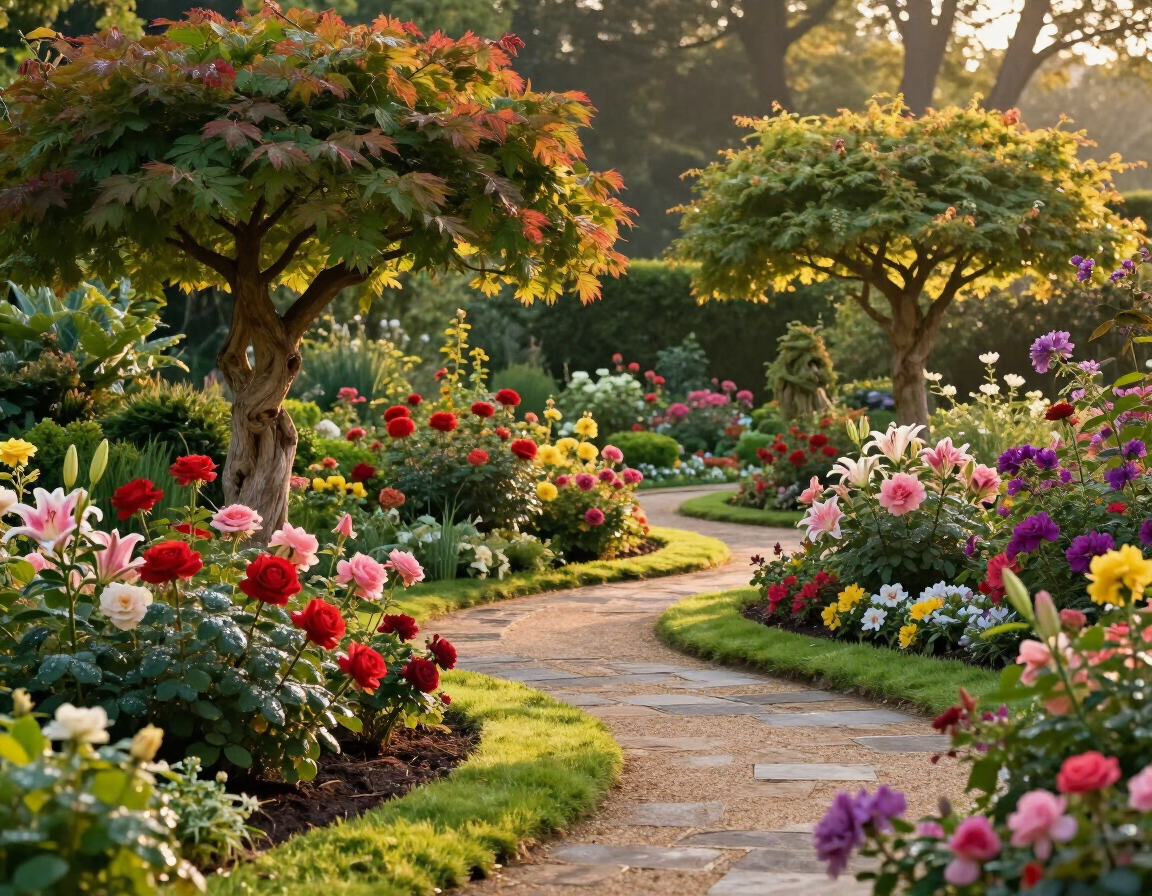 &Aacute;rboles ornamentales y flores