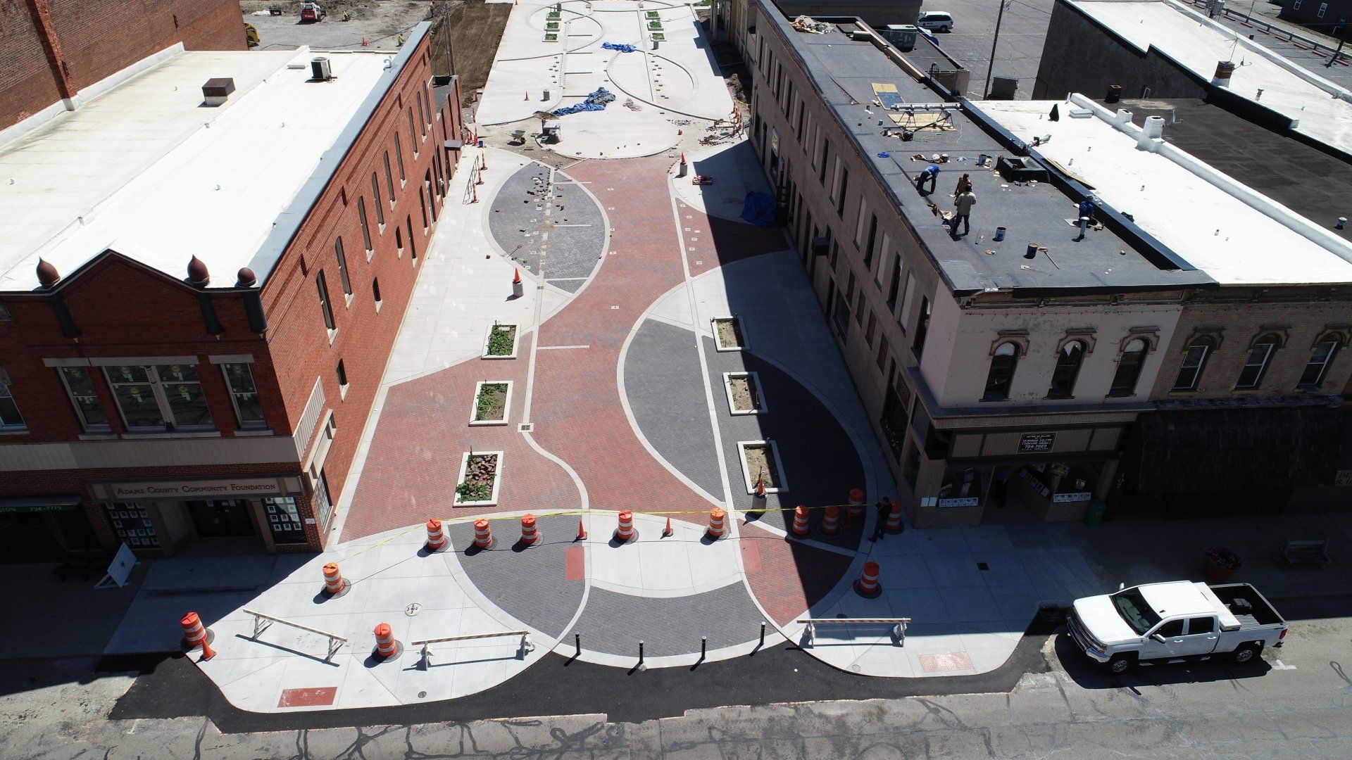 Commercial paving by Harlow Enterprises Incorporated