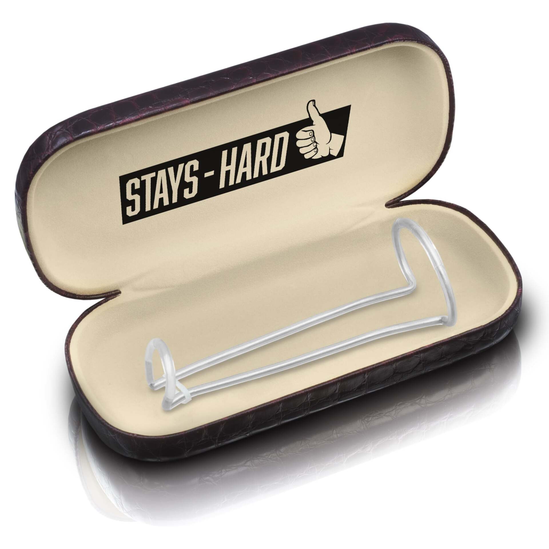 Stays-Hard Device in Case