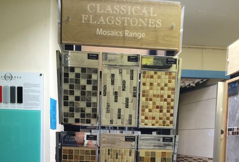 Classical Flagstones Tiles at our Uppingham showroom