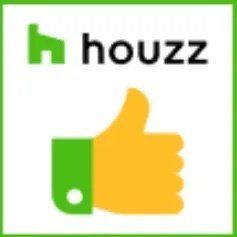 A yellow and green thumbs up icon on a white background.