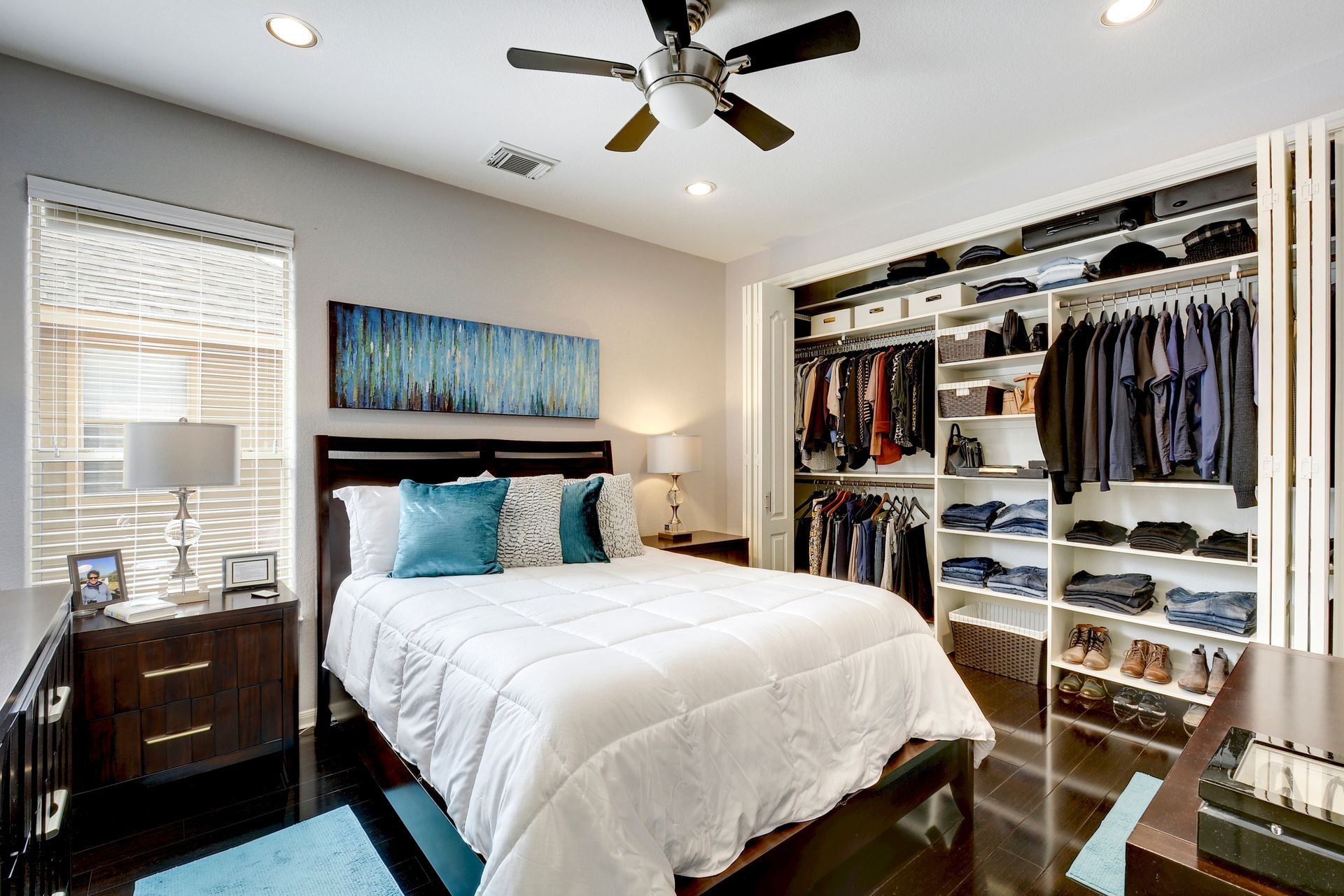 a wall closet is a great option to optimize space in a small bedroom custom bedroom closet that optimizes space in a small room
