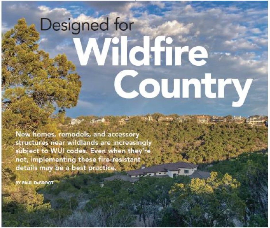 Design for Wildfire Article