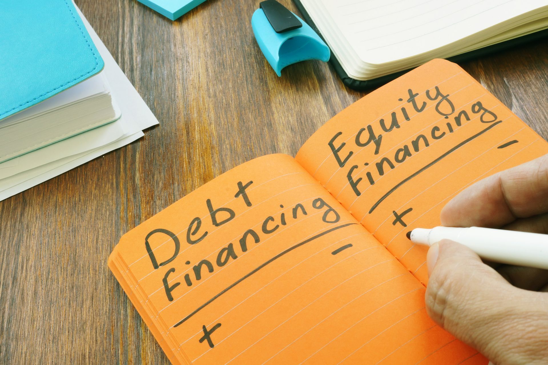 equity financing debt financing