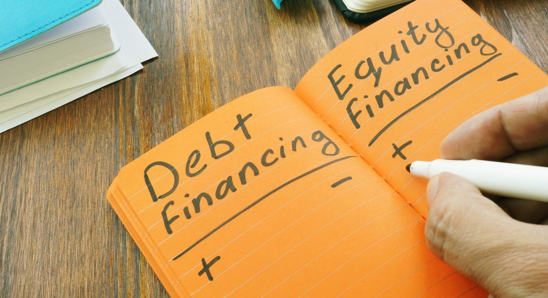 debt financing vs equity financing