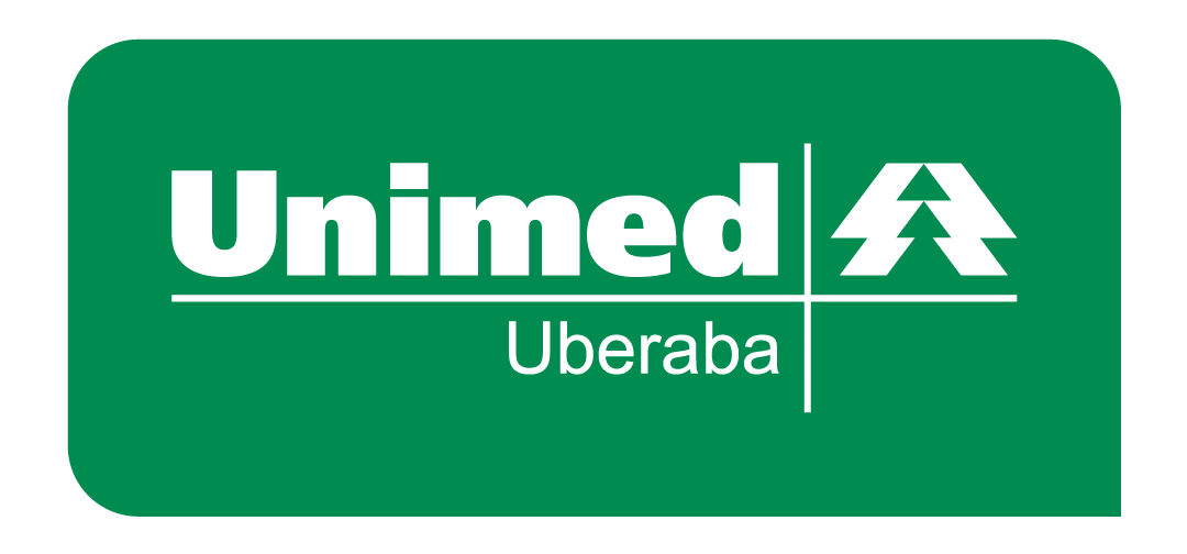 Um logotipo verde e branco para unimed uberaba