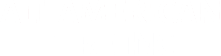 White logo with vertical lines at the top.