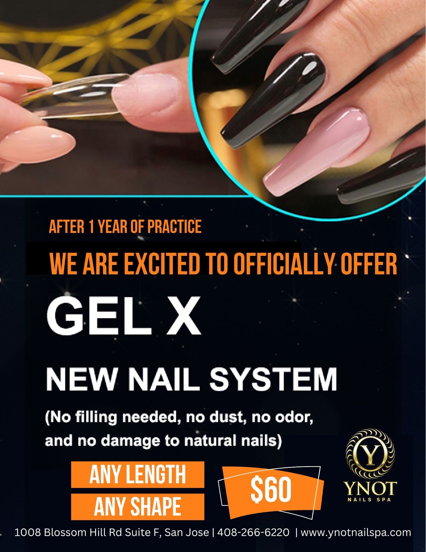 Shimmering Gel X Nails: Explore our exquisite collection of Gel X nail services for a lasting and glamorous manicure. Choose from a spectrum of colors and styles to enhance your beauty