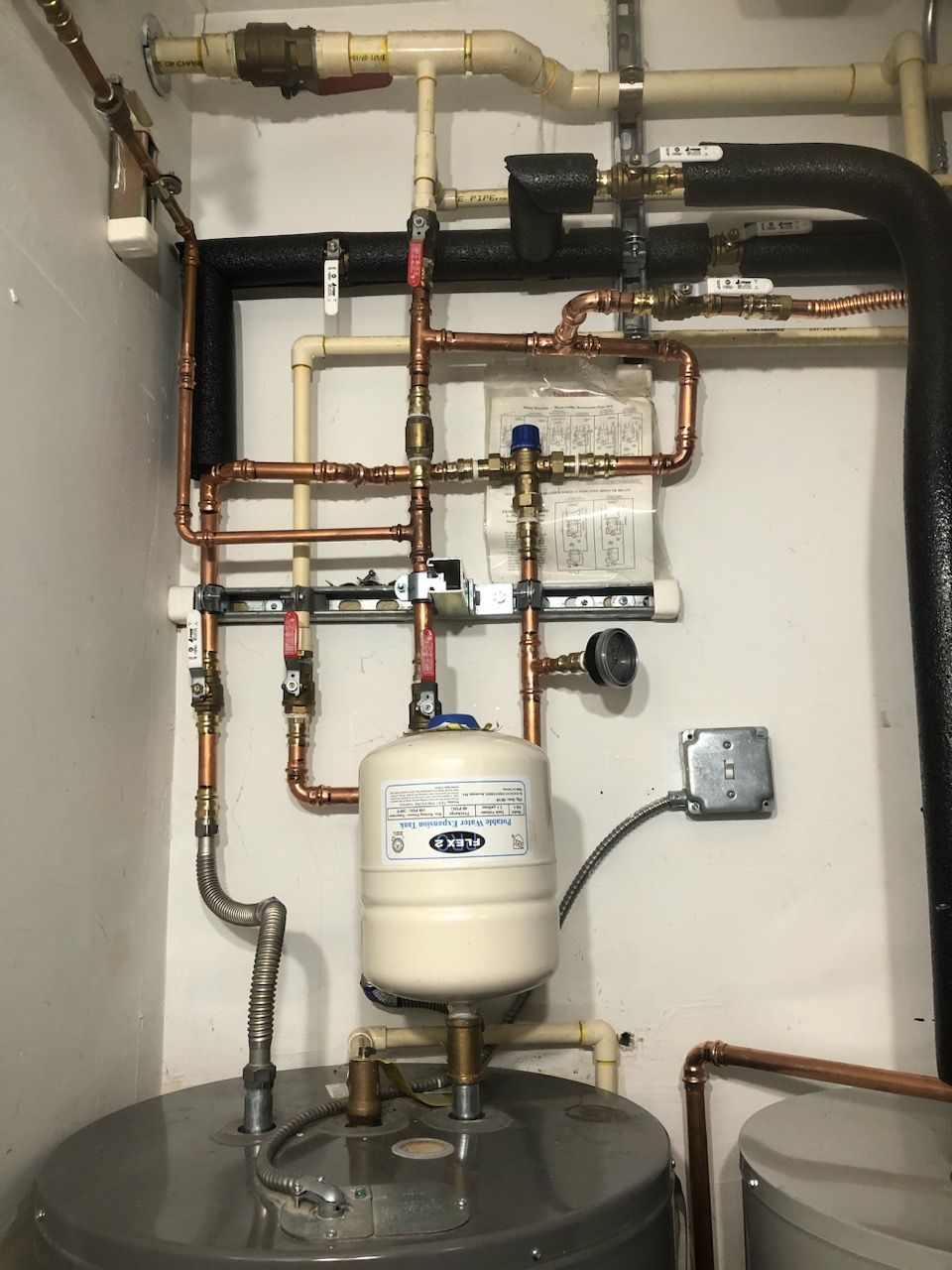 Electrical Install at Open space