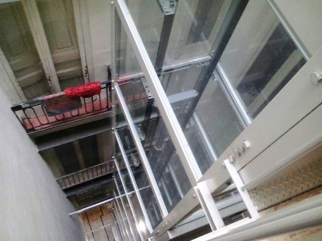 Struttura metallica per vano ascensore