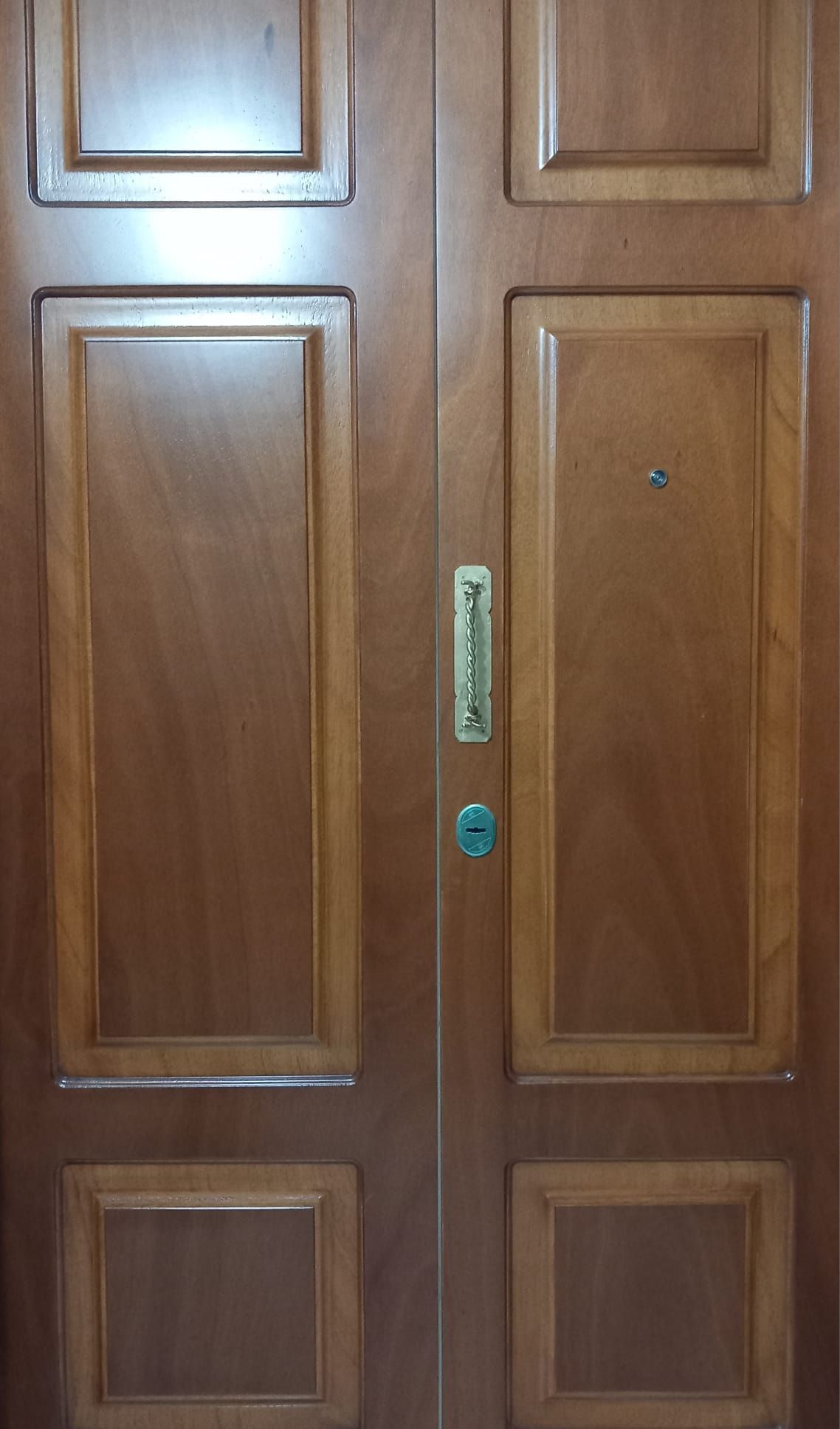 Porta blindata restaurata