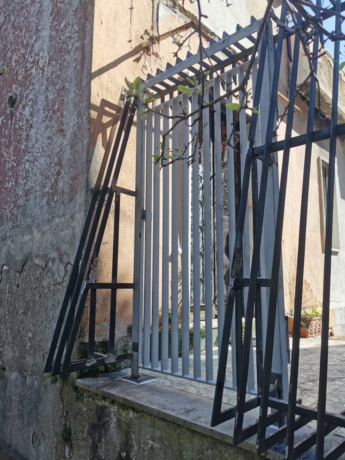 Riparazione inferriata