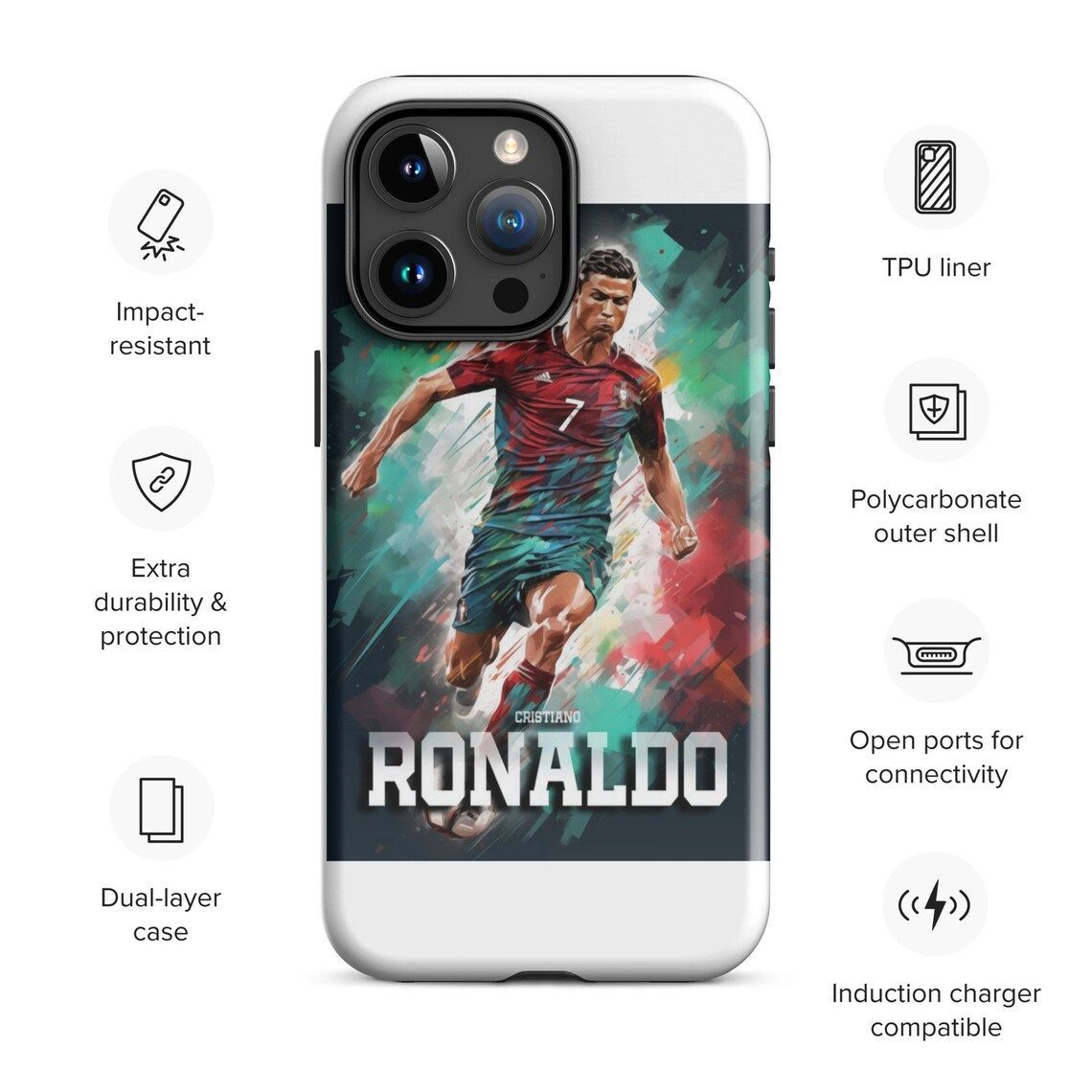 Buy this Ronaldo case on TikTok