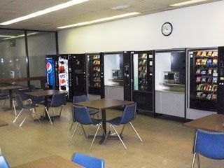Vending Machines in Break Room, Winston-Salem NC