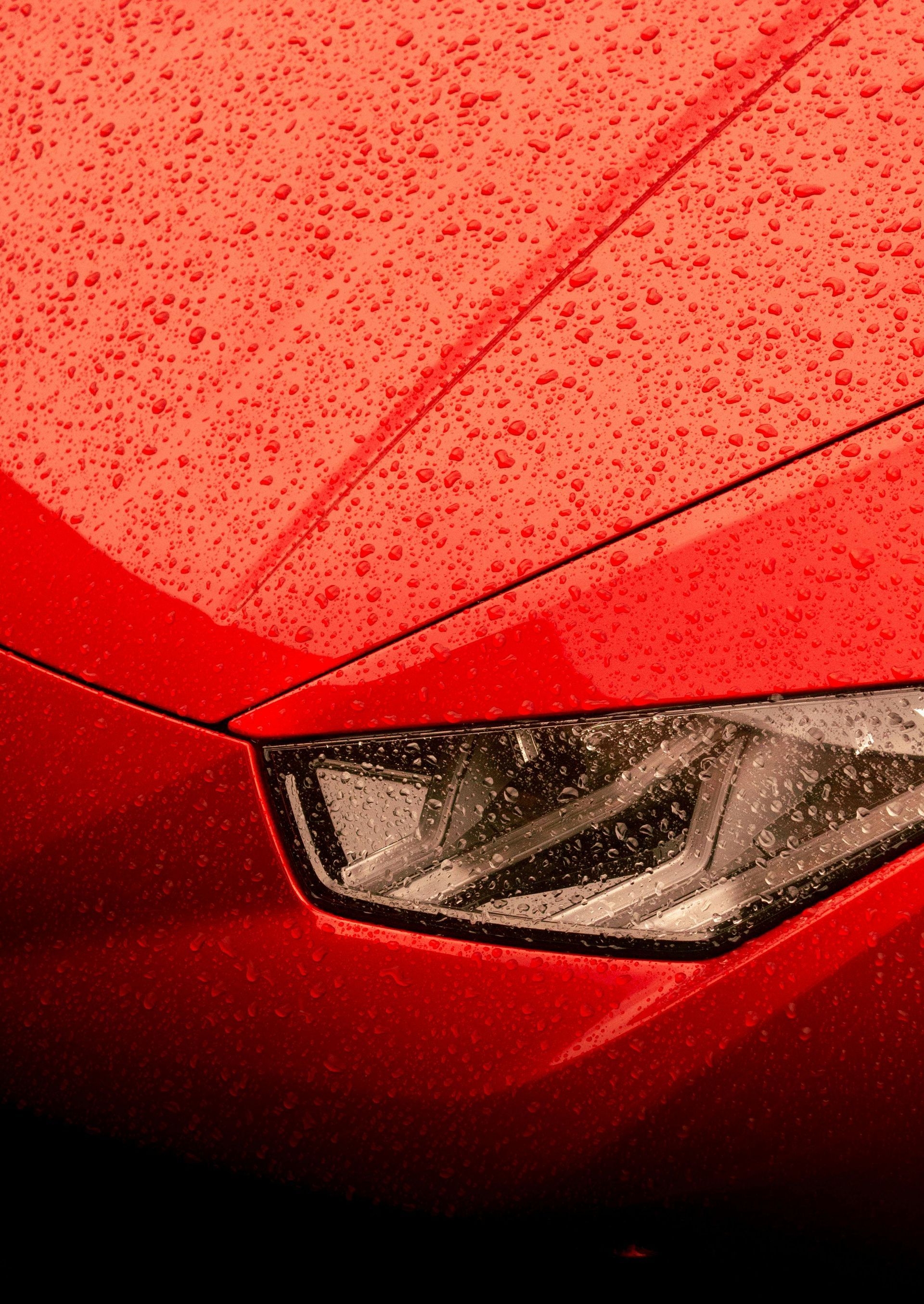 Ceramic coating service improving paint depth and shine