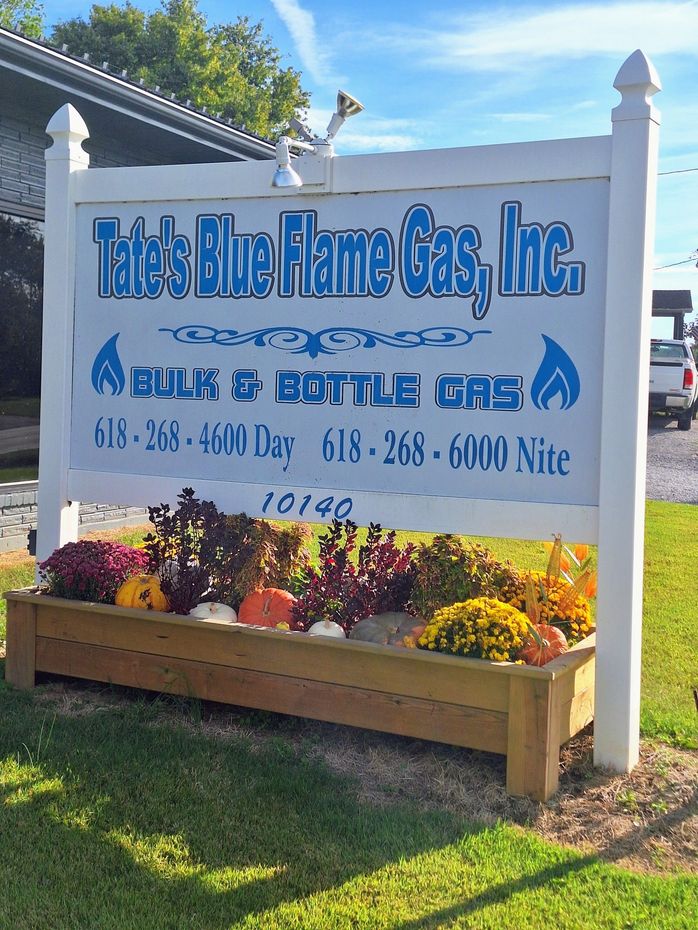 Tate's Blue Flame Gas team