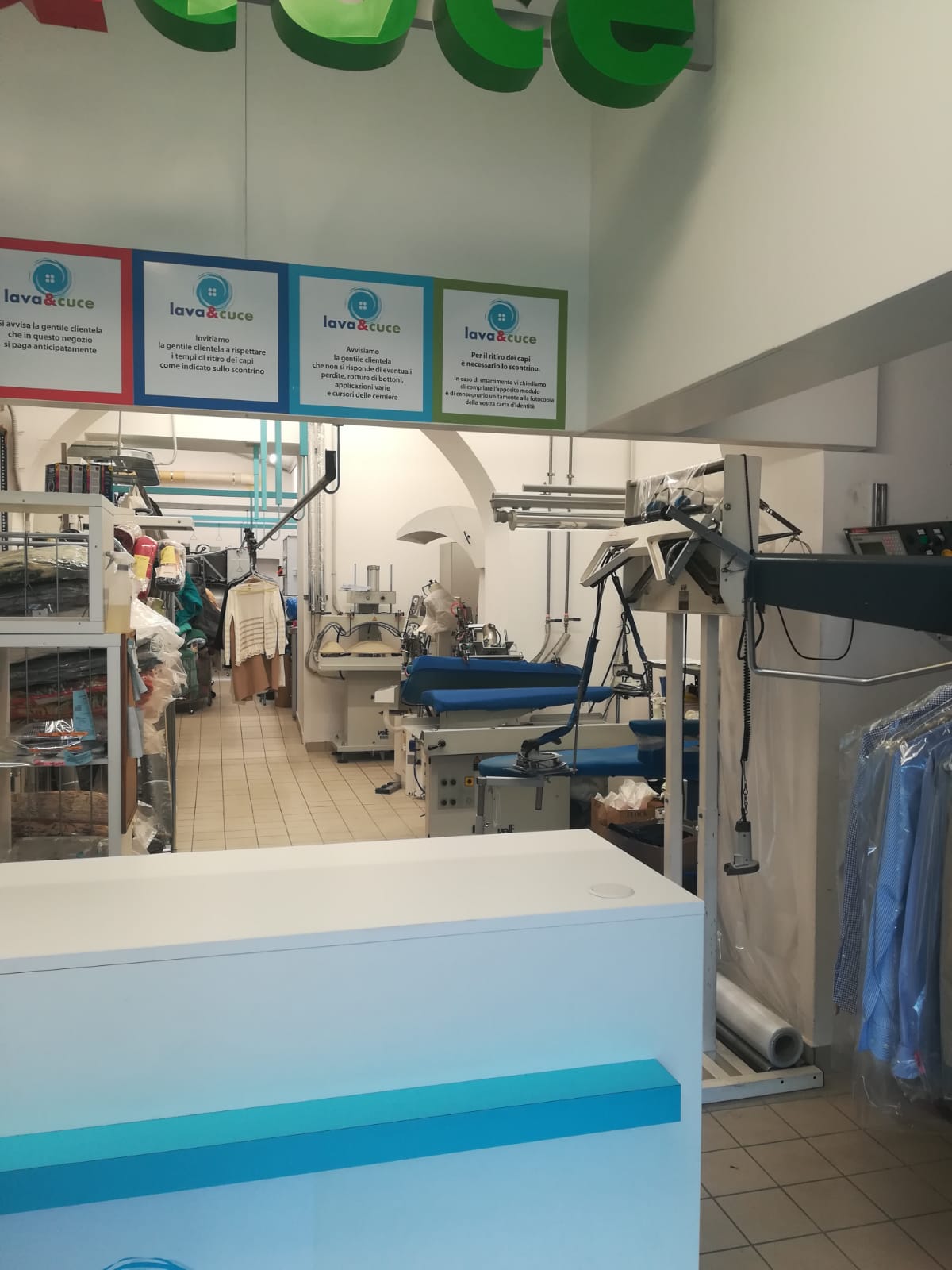 Lavanderia e Lavaggio a secco Genova Sestri Ponente Lava e Cuce