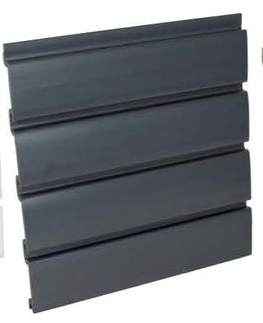 Graphite Slat Wall