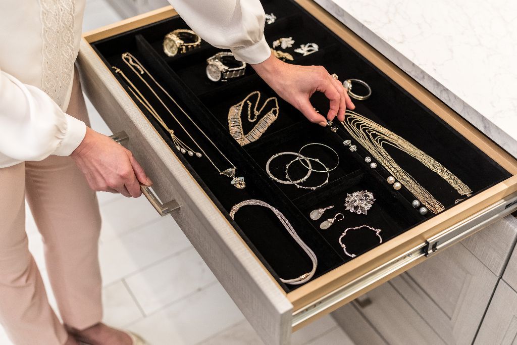 Slide-Out Jewelry Drawers