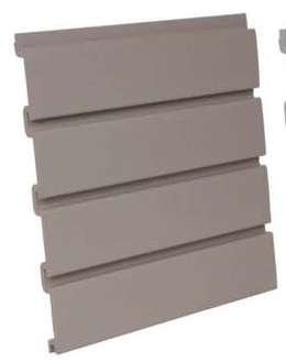 Taupe Slat Wall