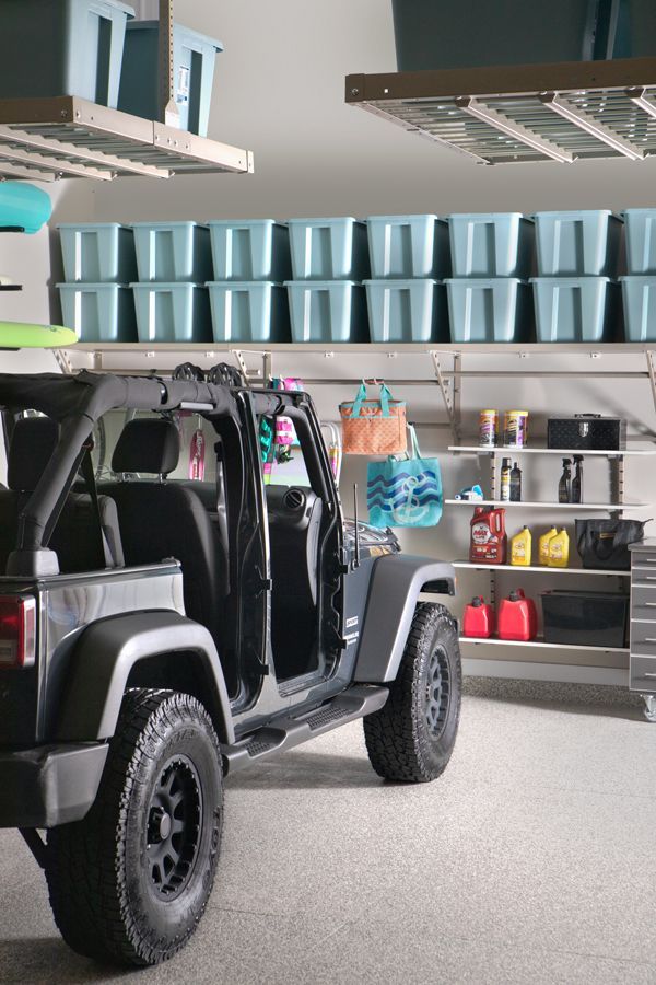 Garage Shelving Idea