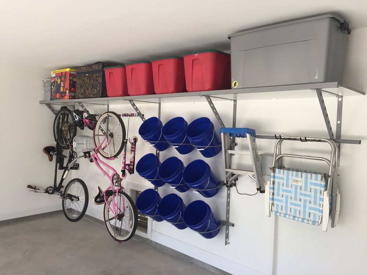 Garage Shelving Idea