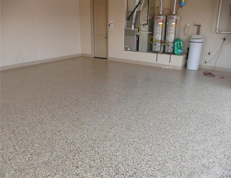 Ployurea Epoxy Garage Flooring Idea