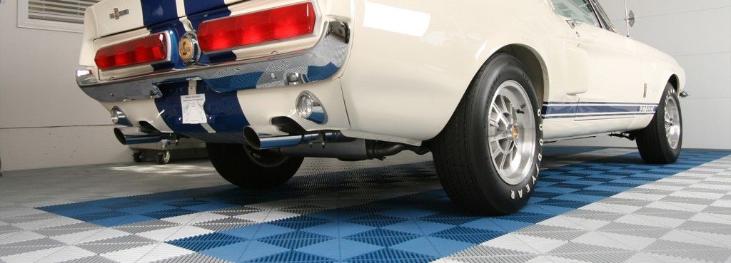 Garage Floor Tiles Installation