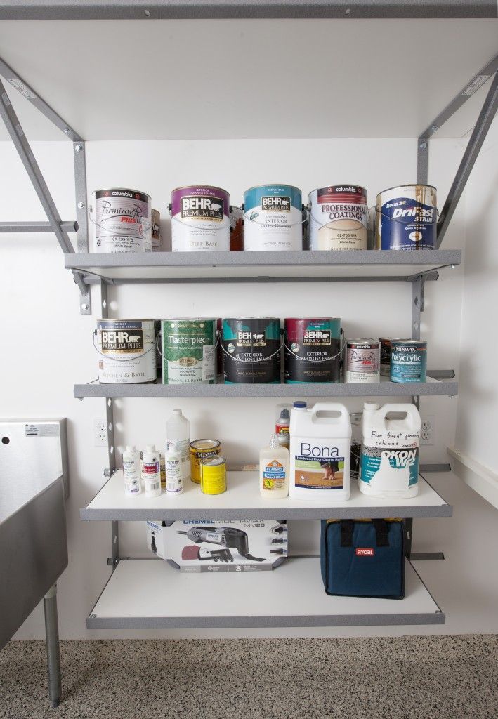 Garage Shelving Idea