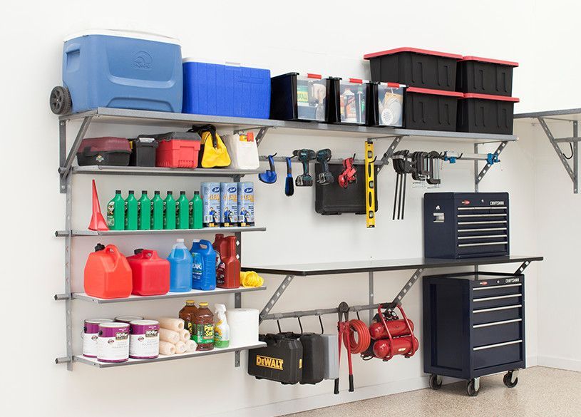Garage Shelving Idea