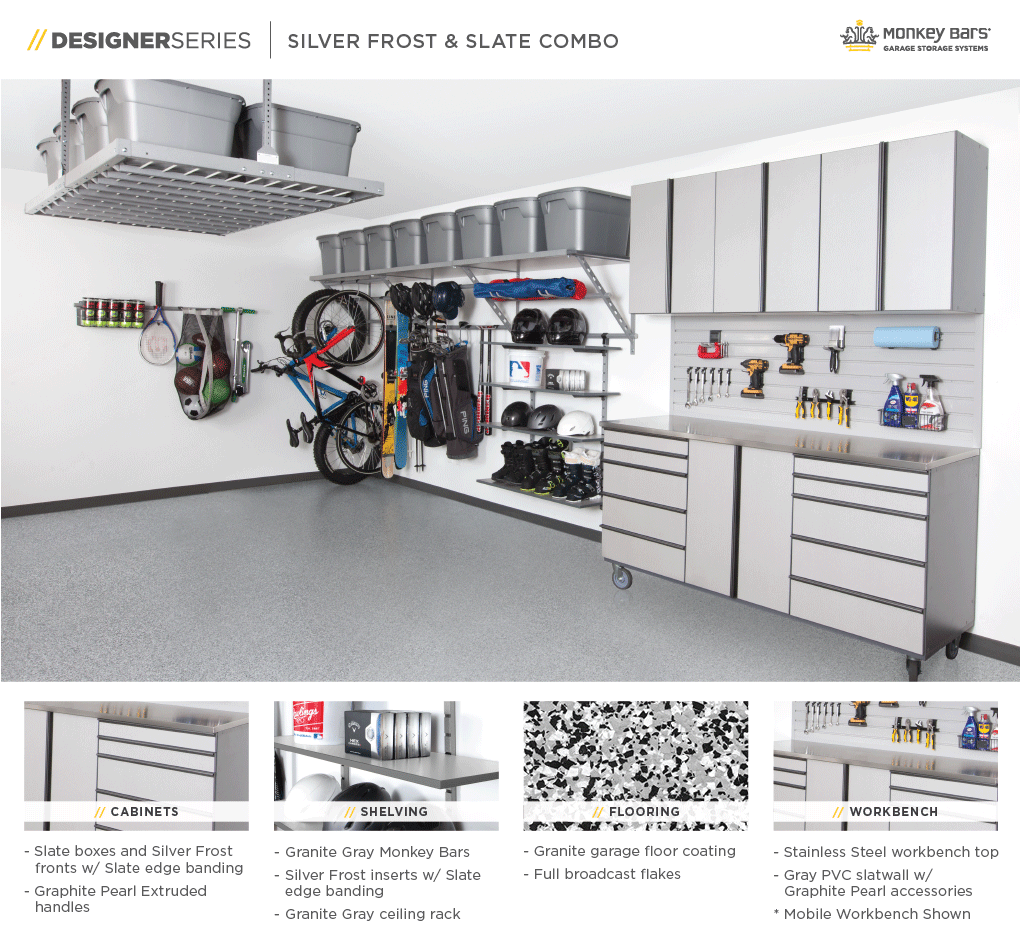 Designer Series | Silver Frost & Slate Combo