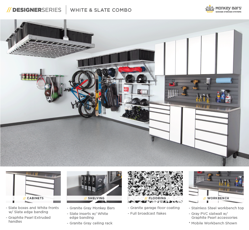 Designer Series | White and Slate Combo