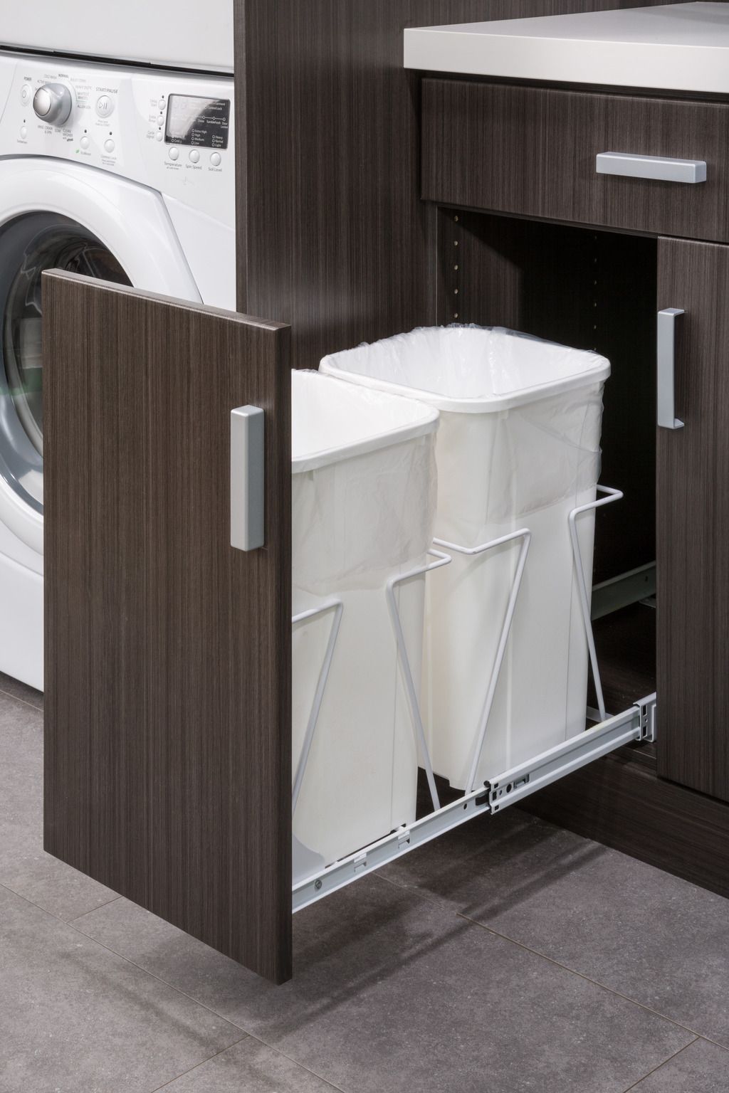 Built-In Laundry Hampers
