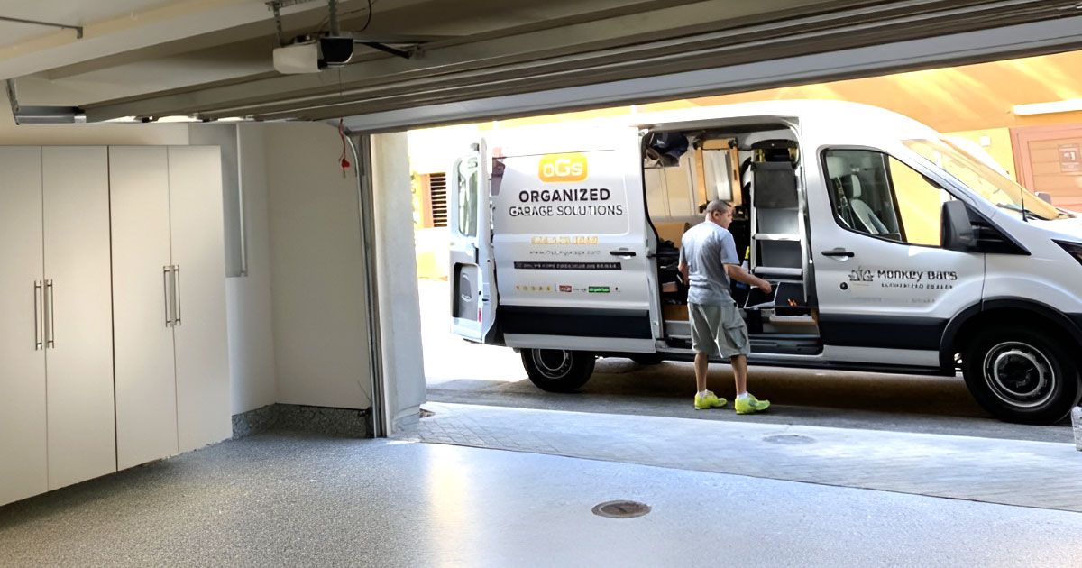 Organized Garage Solutions Worker