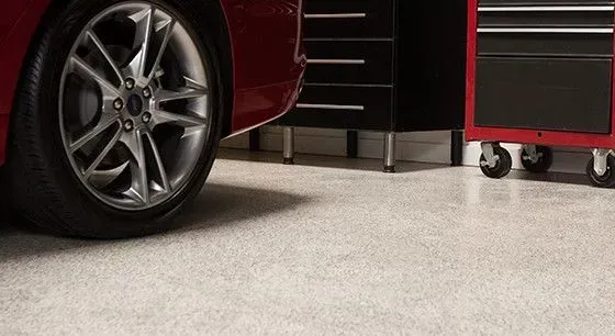 Ployurea Epoxy Garage Flooring Idea