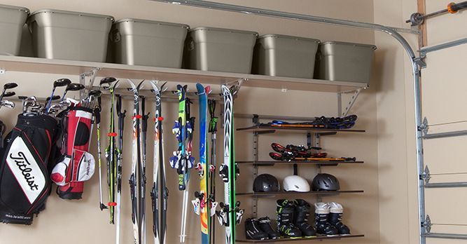 Garage Shelving Idea