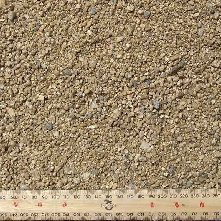 Close-up of Gravel and Small Rocks, With a Ruler at the Bottom for Scale — Kuranda Landscape Supplies in Kuranda, QLD