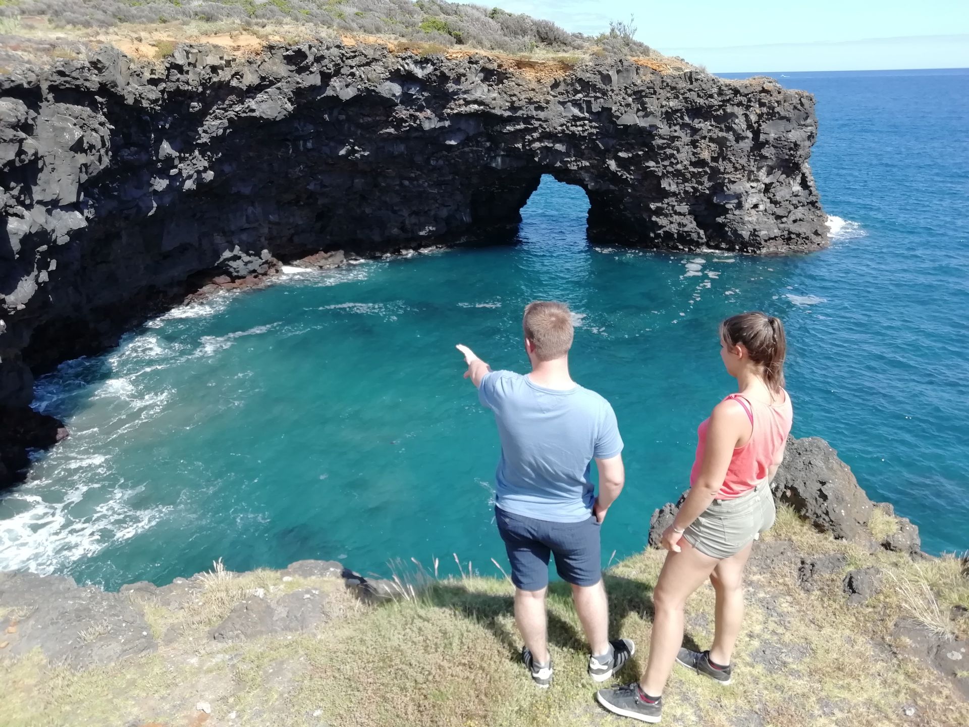 Visit the Ponta Furada Viewpoint on our full-day Excursions, Tours and Guided Visits on the island of Faial Azores.