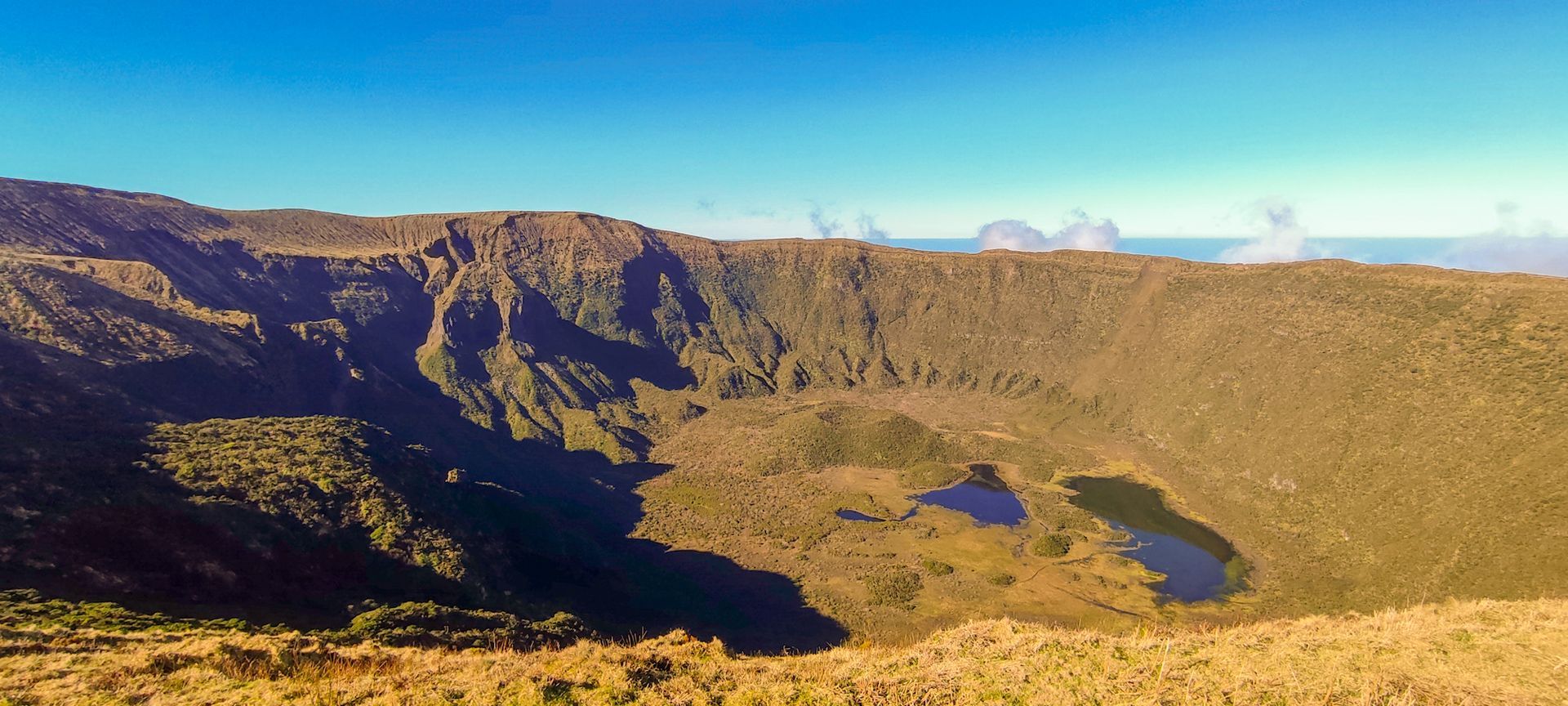 Hike, Trail Around Caldeira do Faial Horta, Faial island, Azores