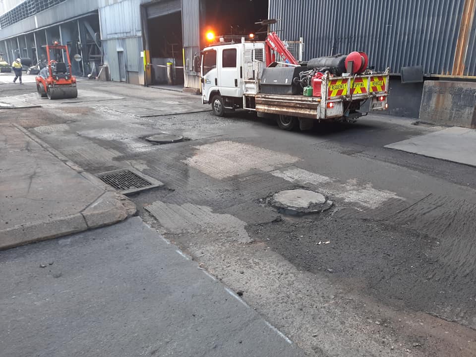 Civil Construction Project — Asphalt Paving on the Mid North Coast, NSW