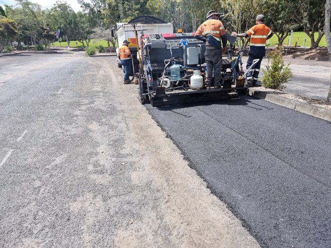 Asphalt Paving — Asphalt Contractors in Newcastle, NSW